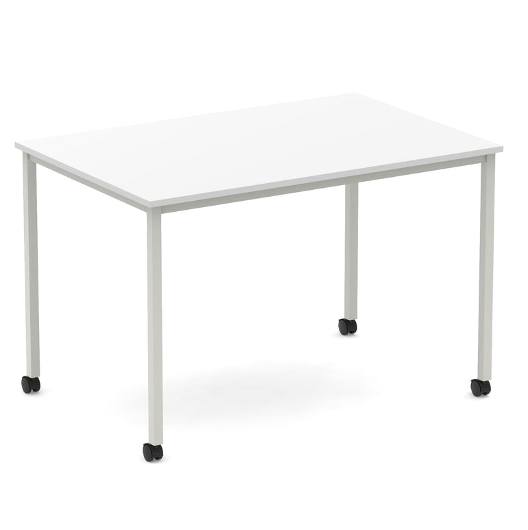 Impulse Straight Table Box Frame Leg With Castors
