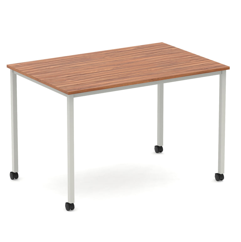 Impulse Straight Table Box Frame Leg With Castors