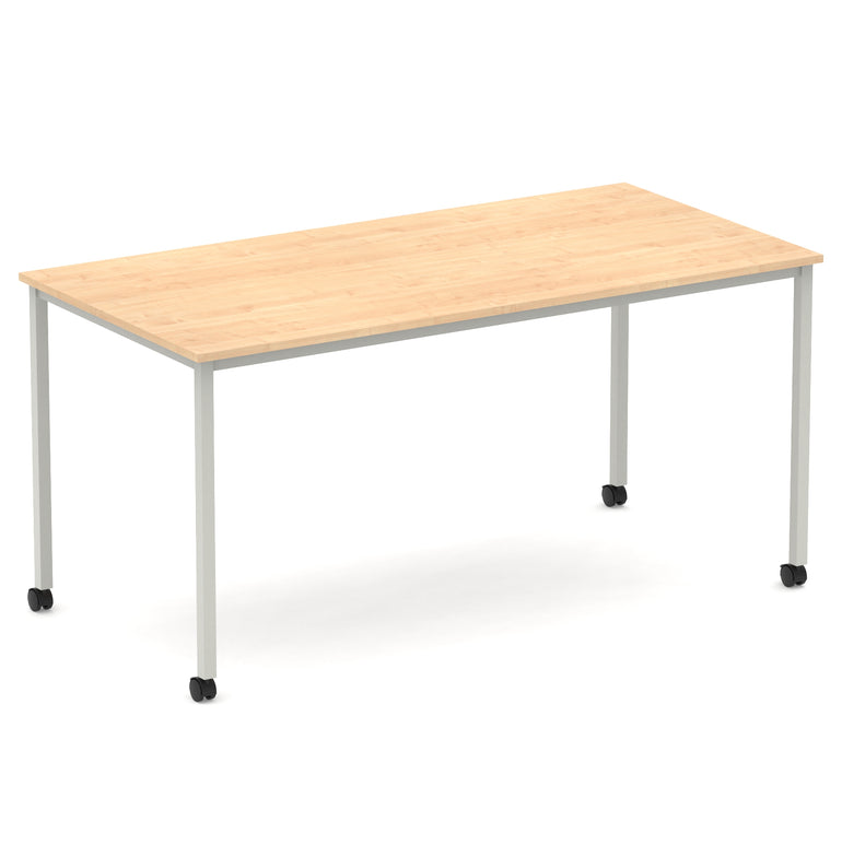Impulse Straight Table Box Frame Leg With Castors