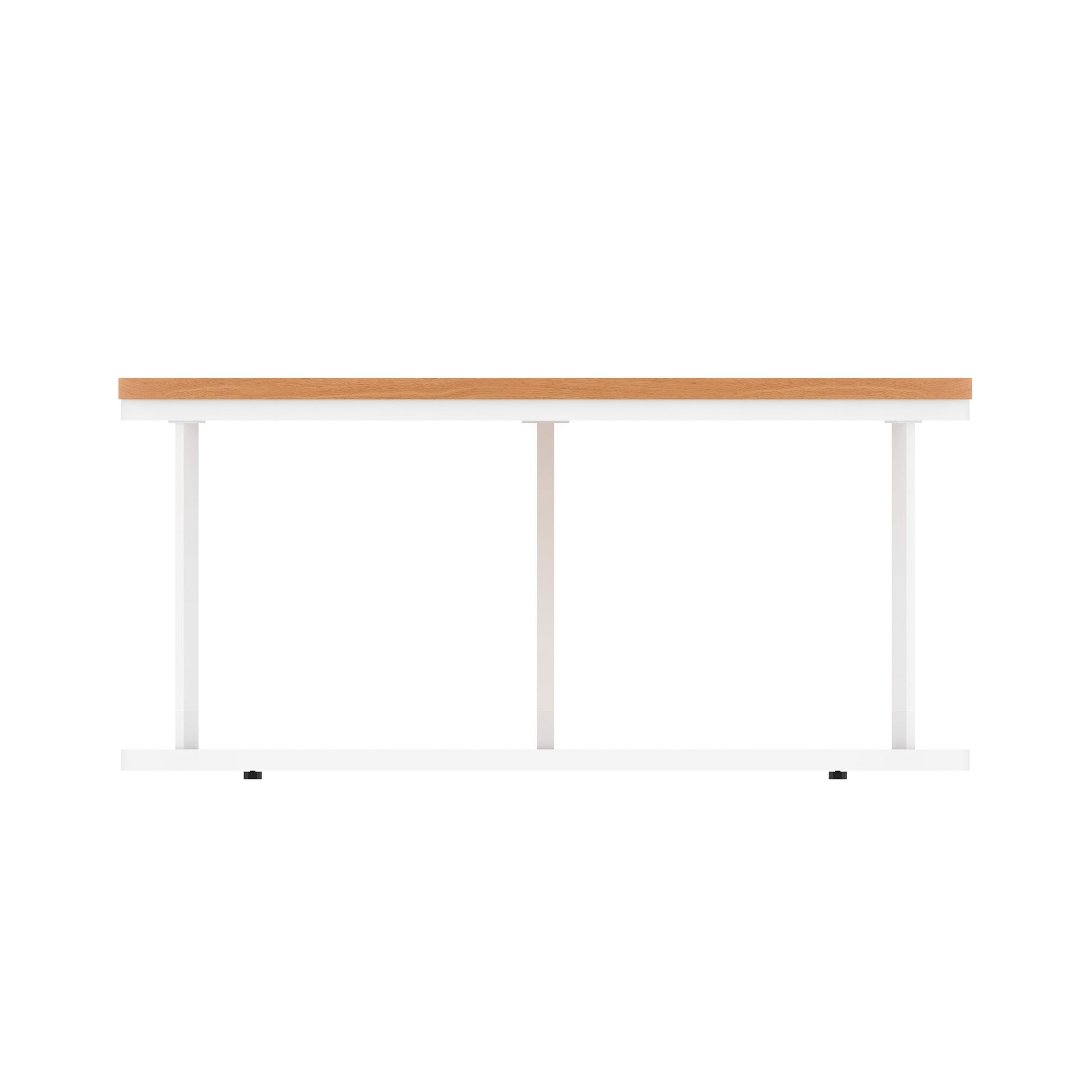 Impulse Round Coffee Table With Metal Frame