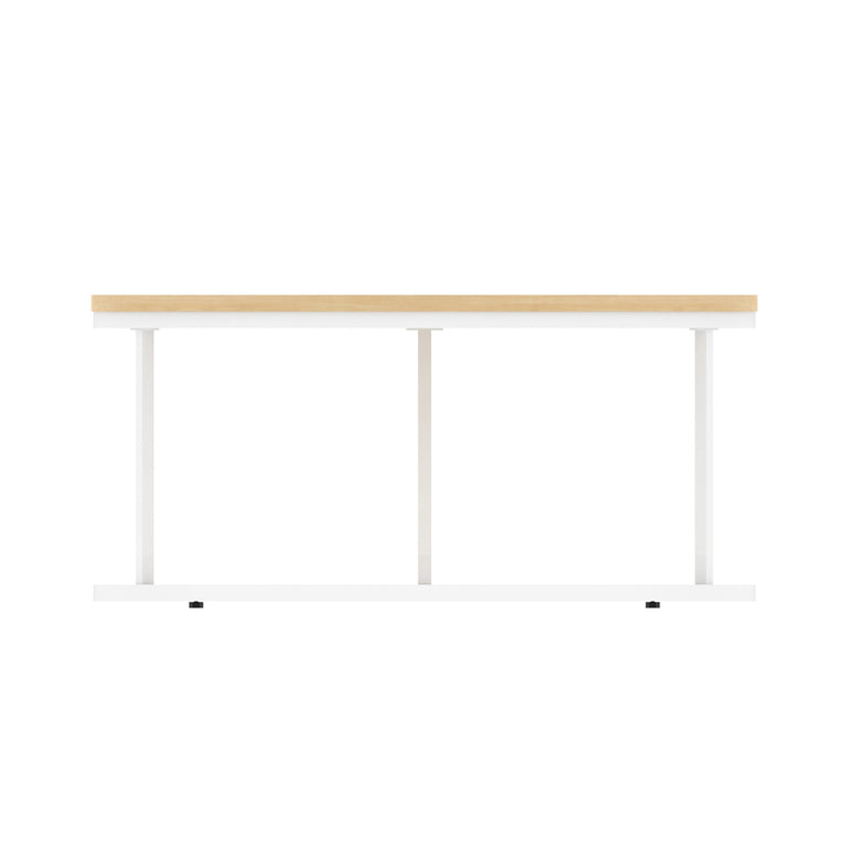 Impulse Round Coffee Table With Metal Frame