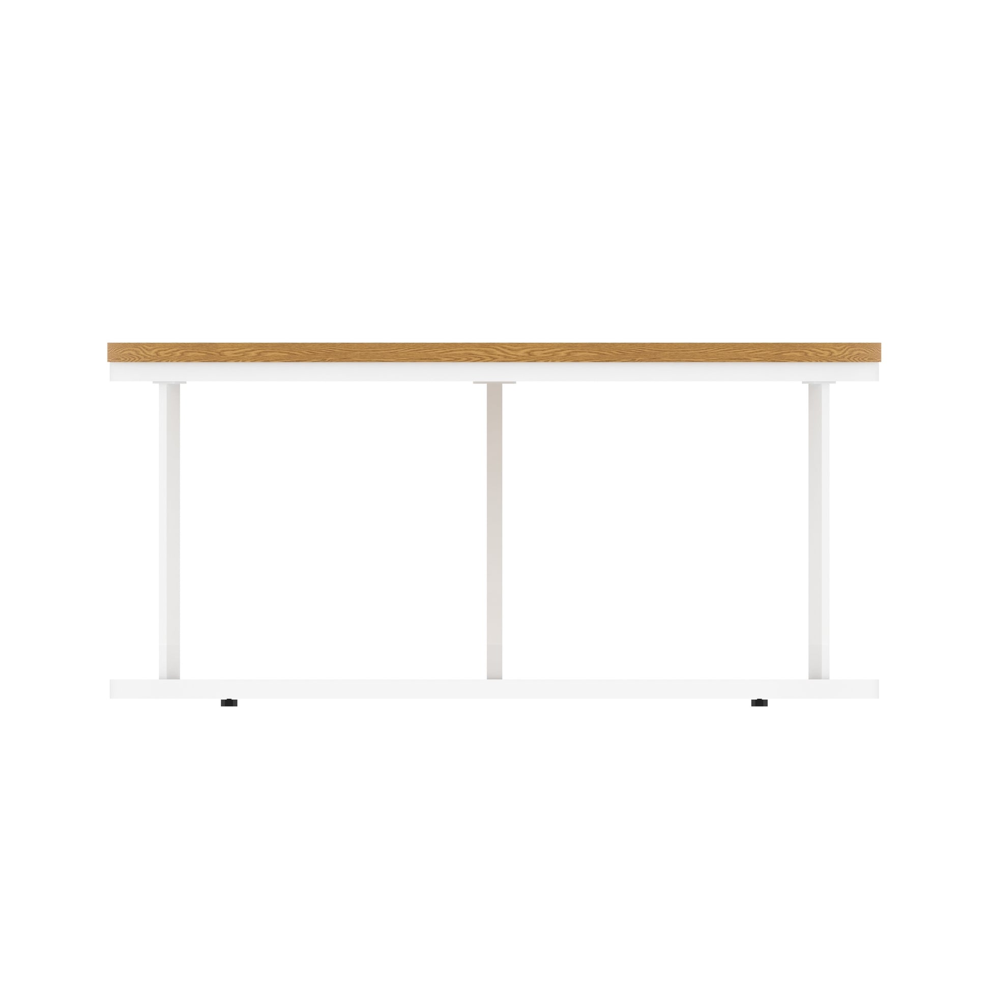 Impulse Round Coffee Table With Metal Frame