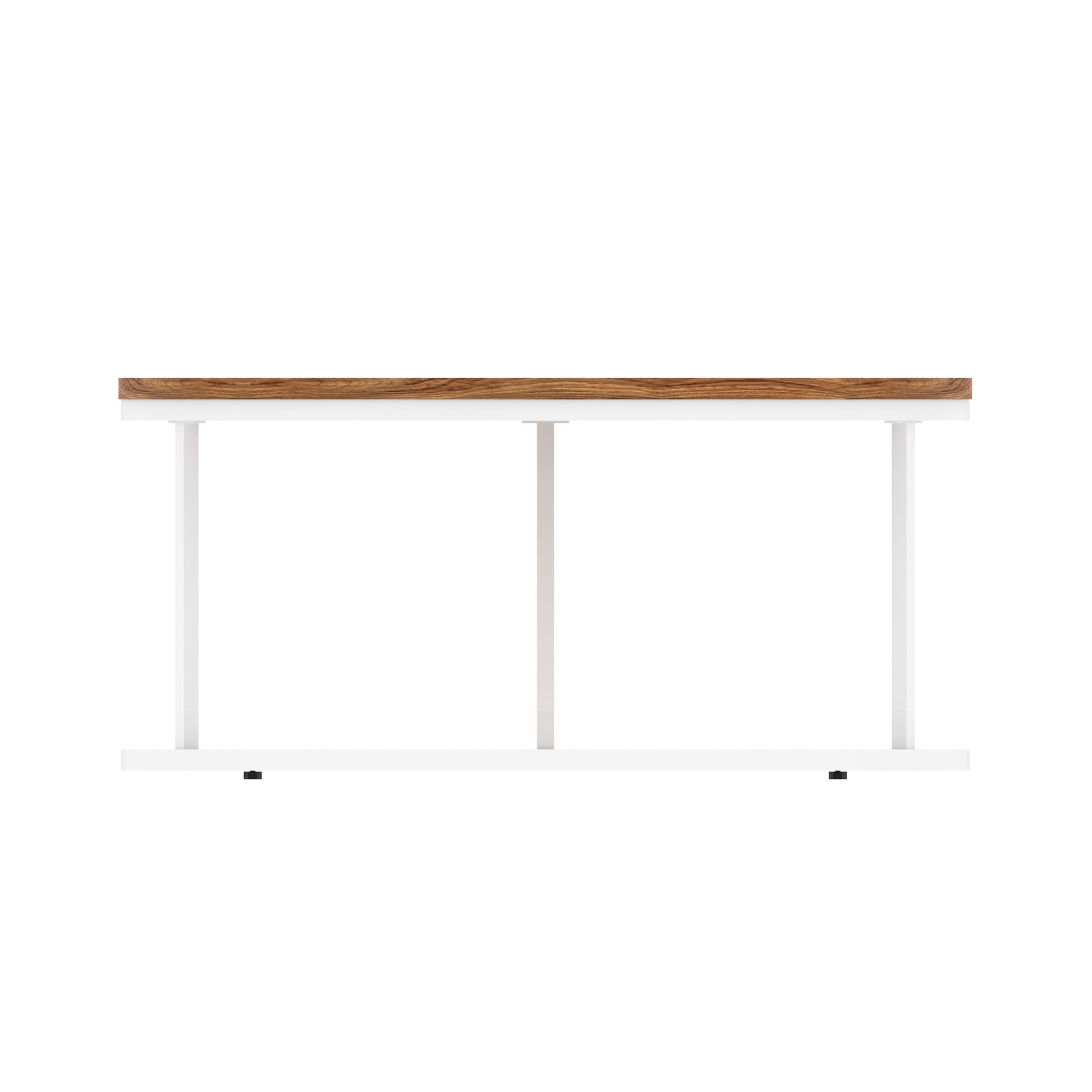 Impulse Round Coffee Table With Metal Frame