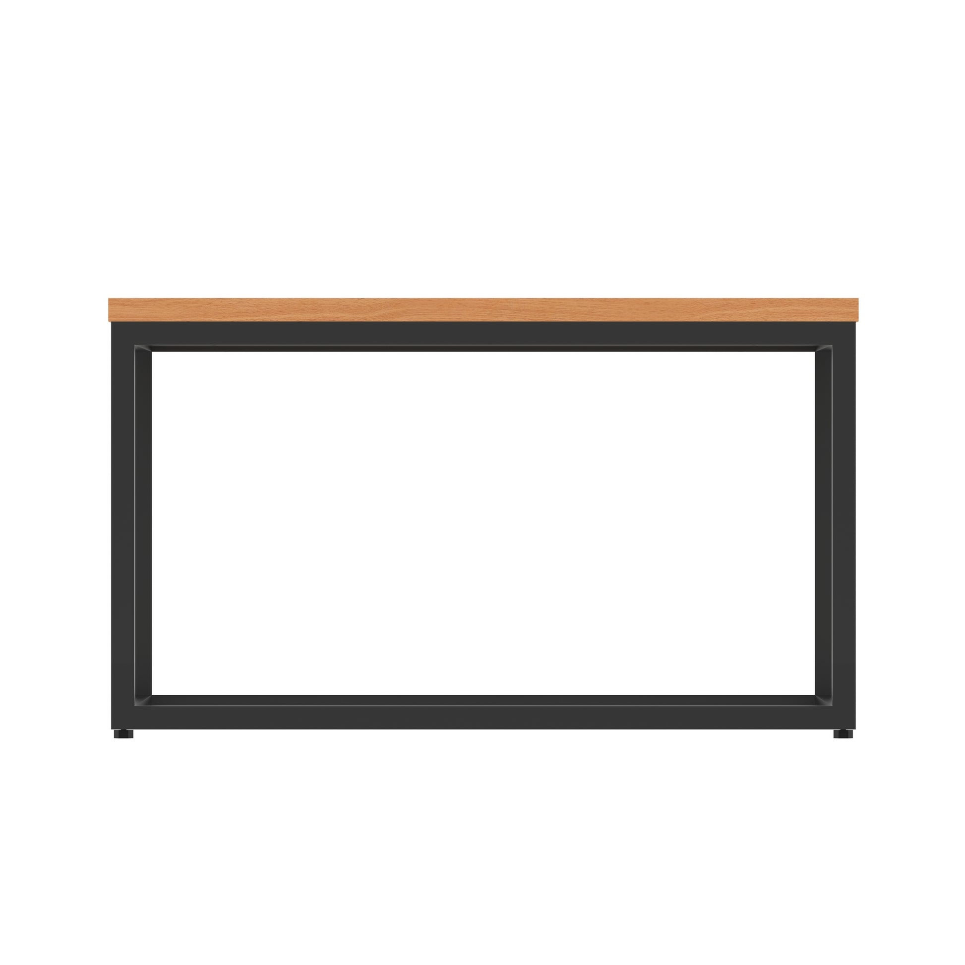 Impulse Square Coffee Table With Metal Frame