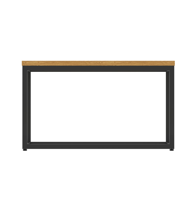 Impulse Square Coffee Table With Metal Frame