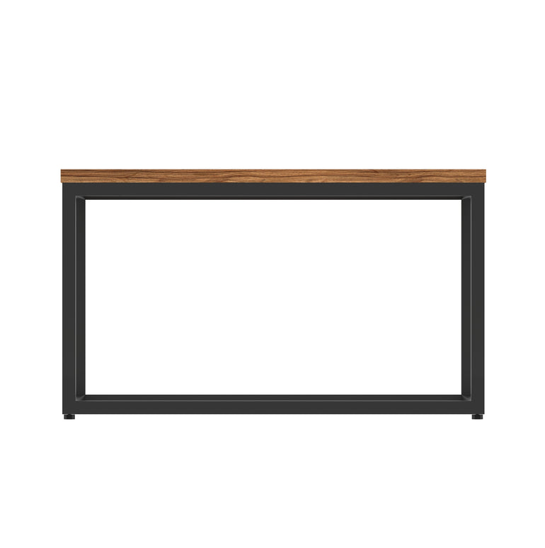 Impulse Square Coffee Table With Metal Frame