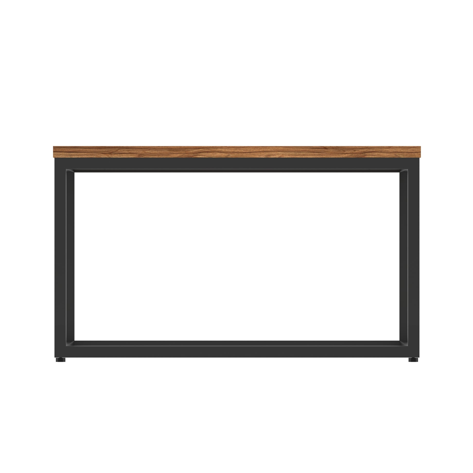 Impulse Square Coffee Table With Metal Frame