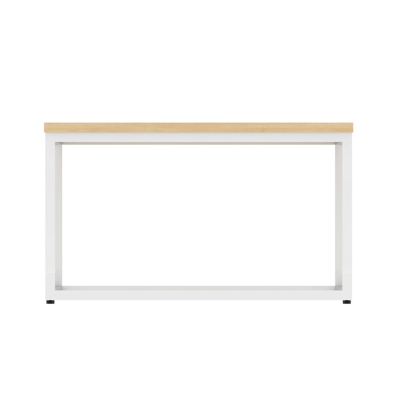Impulse Square Coffee Table With Metal Frame