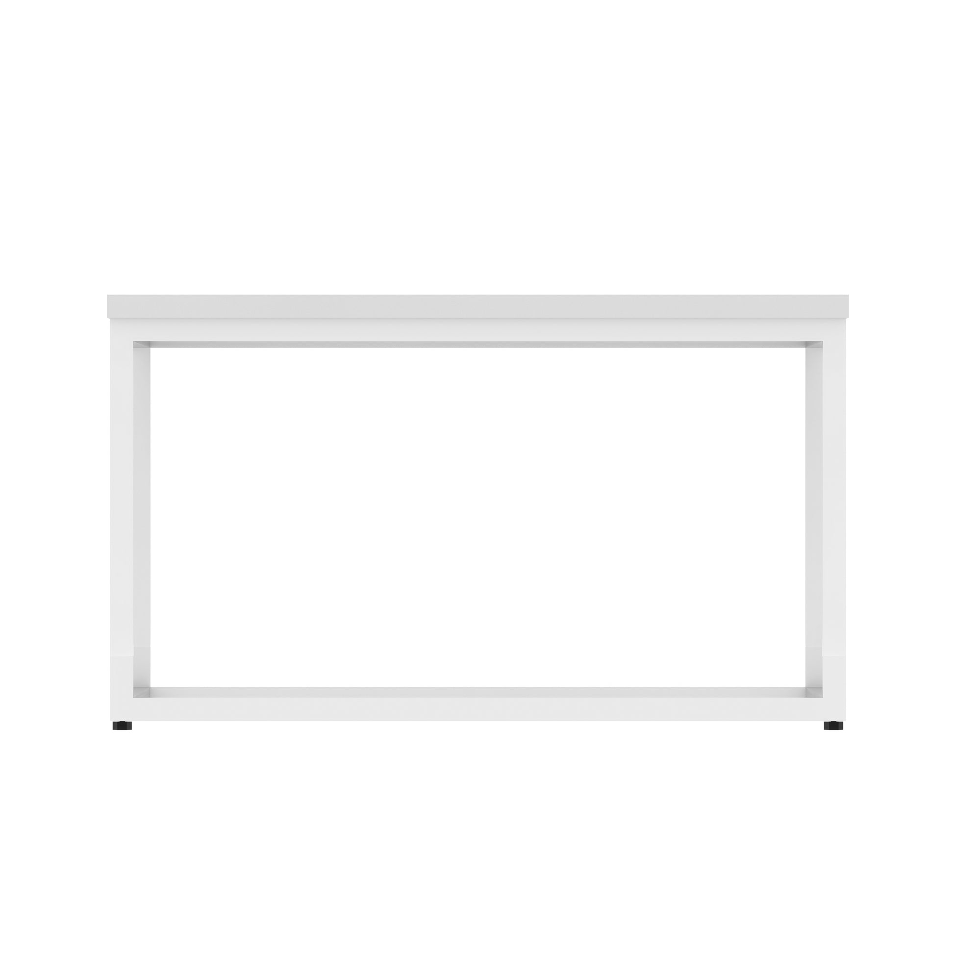 Impulse Square Coffee Table With Metal Frame