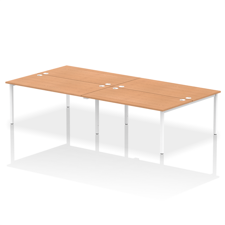 Impulse B2B Bench Desk - 4 Person