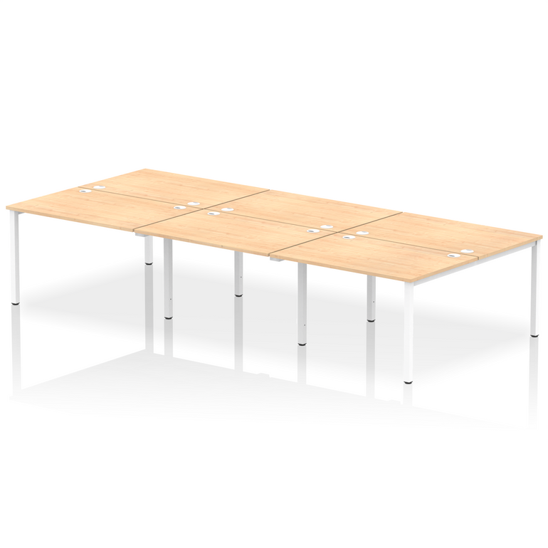 Impulse B2B Bench Desk - 6 Person