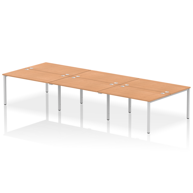 Impulse B2B Bench Desk - 6 Person