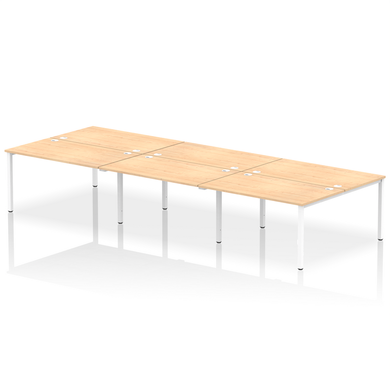 Impulse B2B Bench Desk - 6 Person