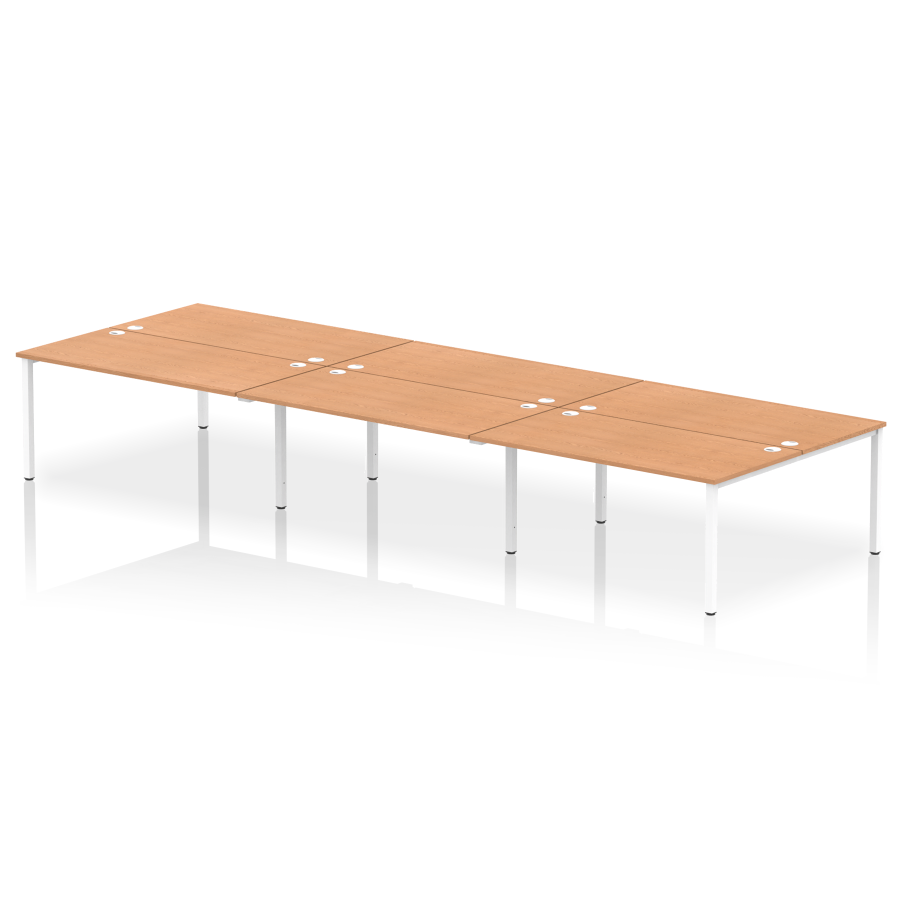 Impulse B2B Bench Desk - 6 Person