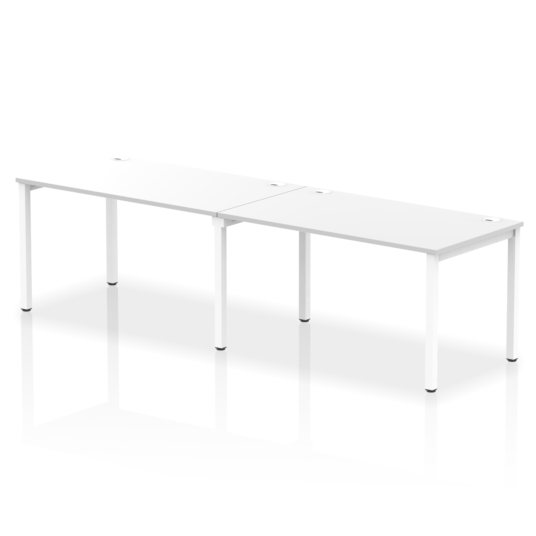 Impulse Single Row Bench Desk - 2 Person