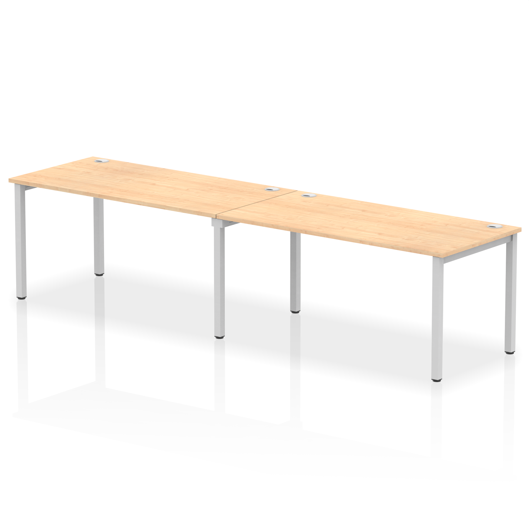 Impulse Single Row Bench Desk - 2 Person