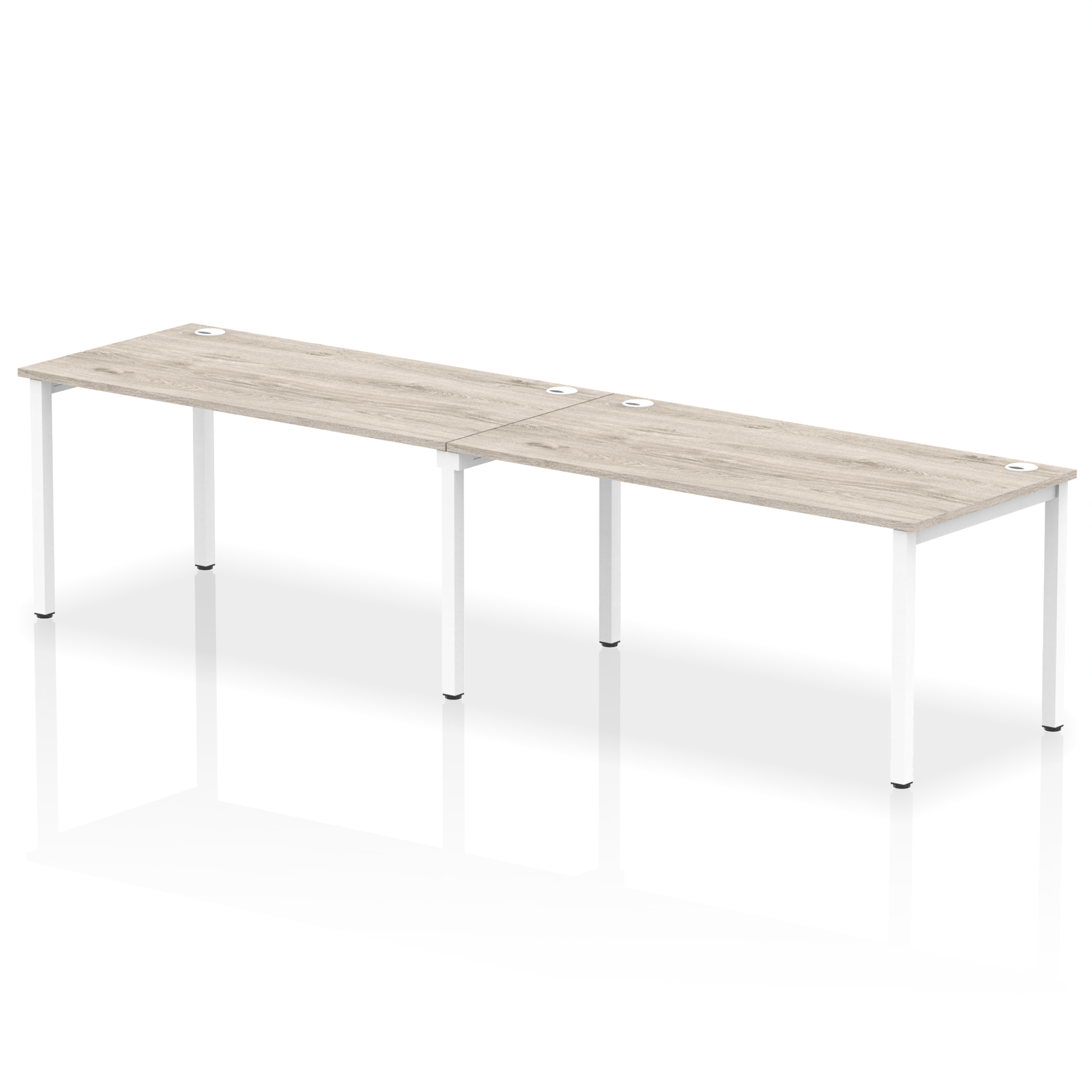 Impulse Single Row Bench Desk - 2 Person