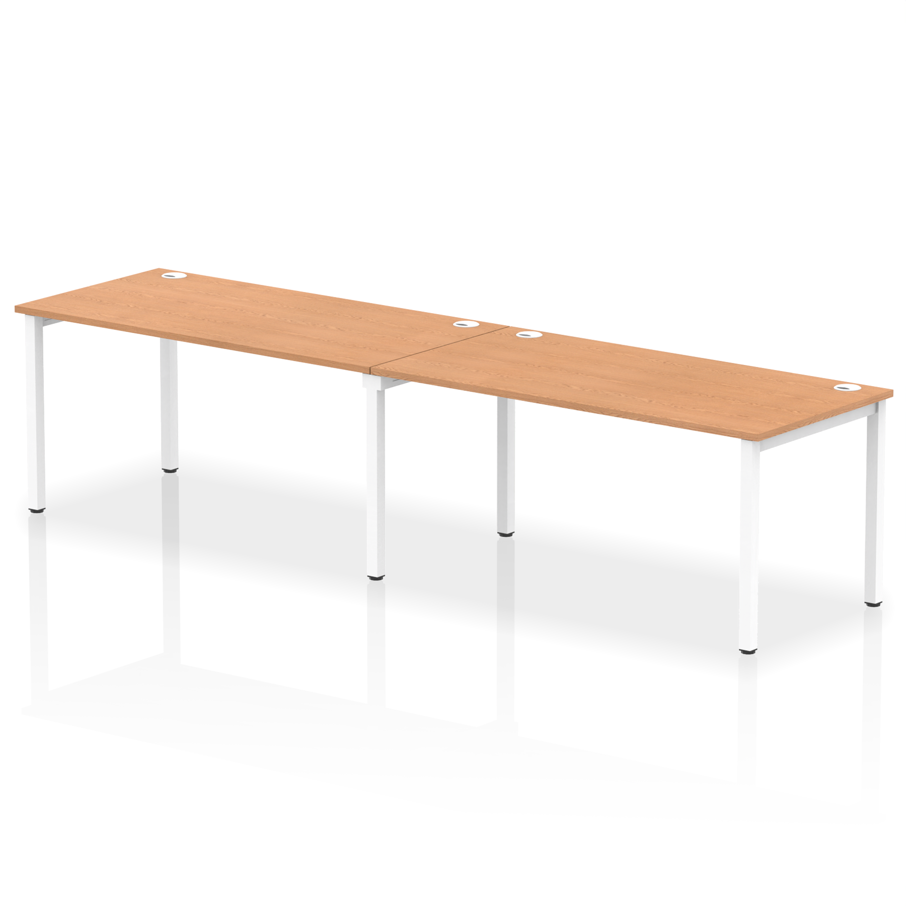 Impulse Single Row Bench Desk - 2 Person