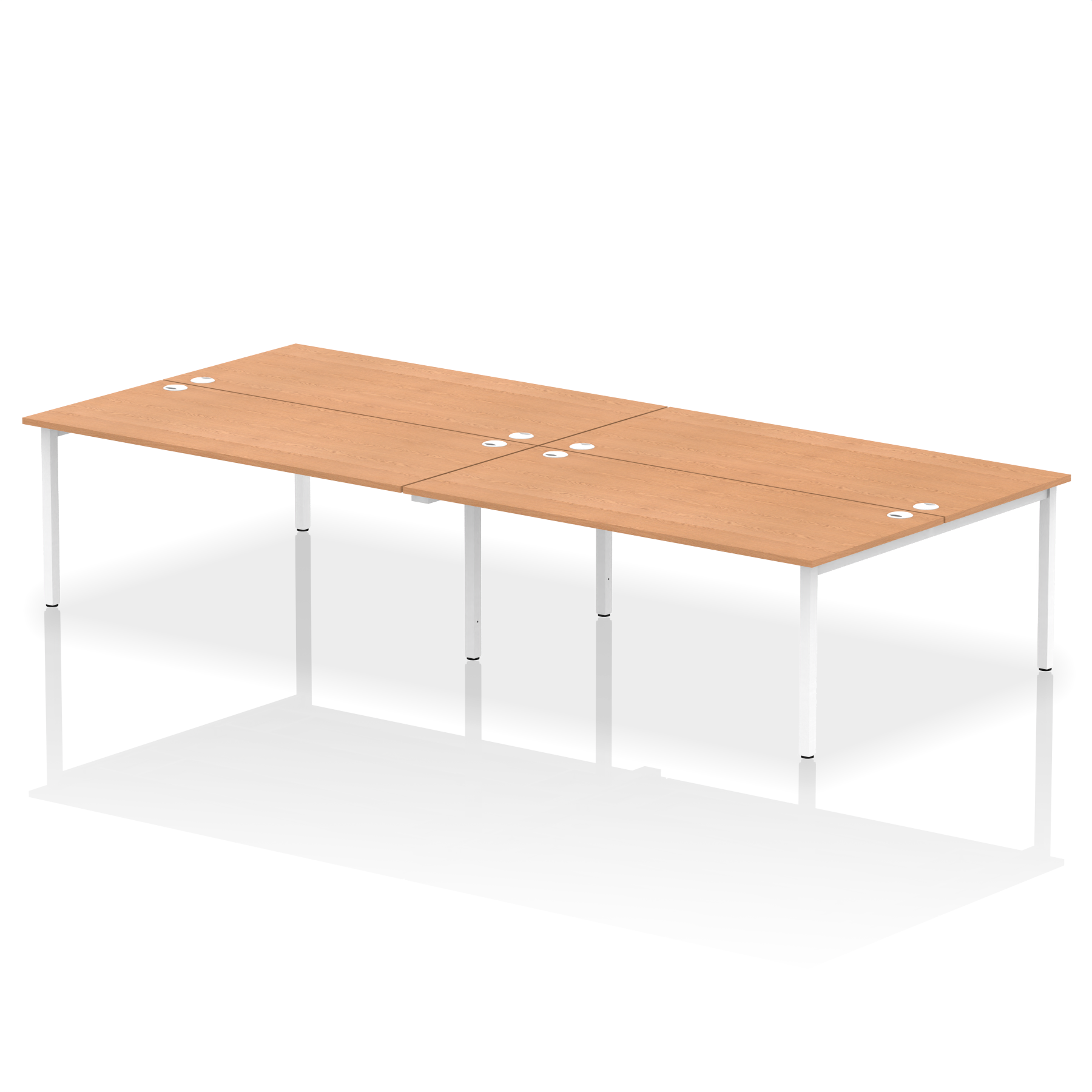 Impulse B2B Bench Desk - 4 Person