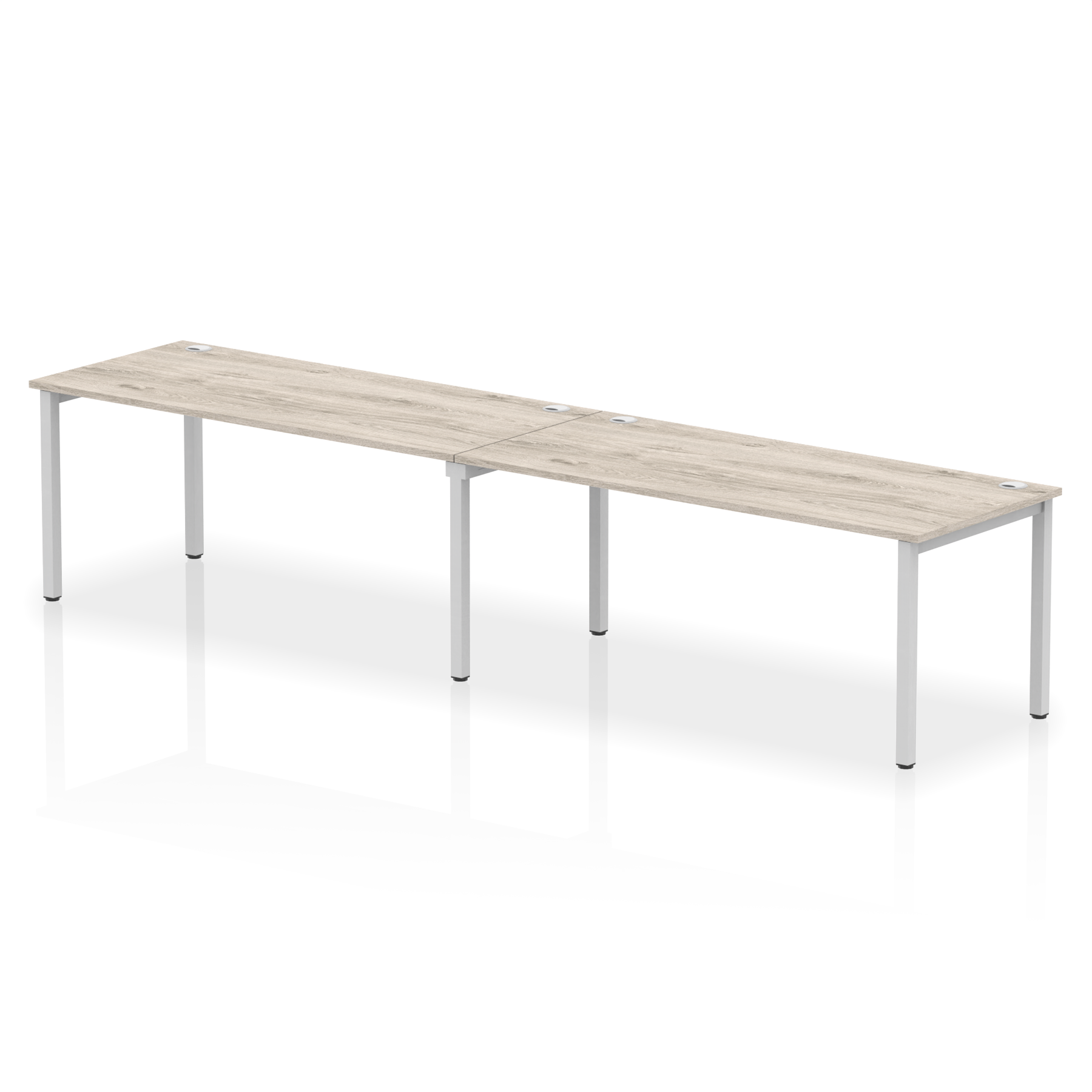 Impulse Single Row Bench Desk - 2 Person