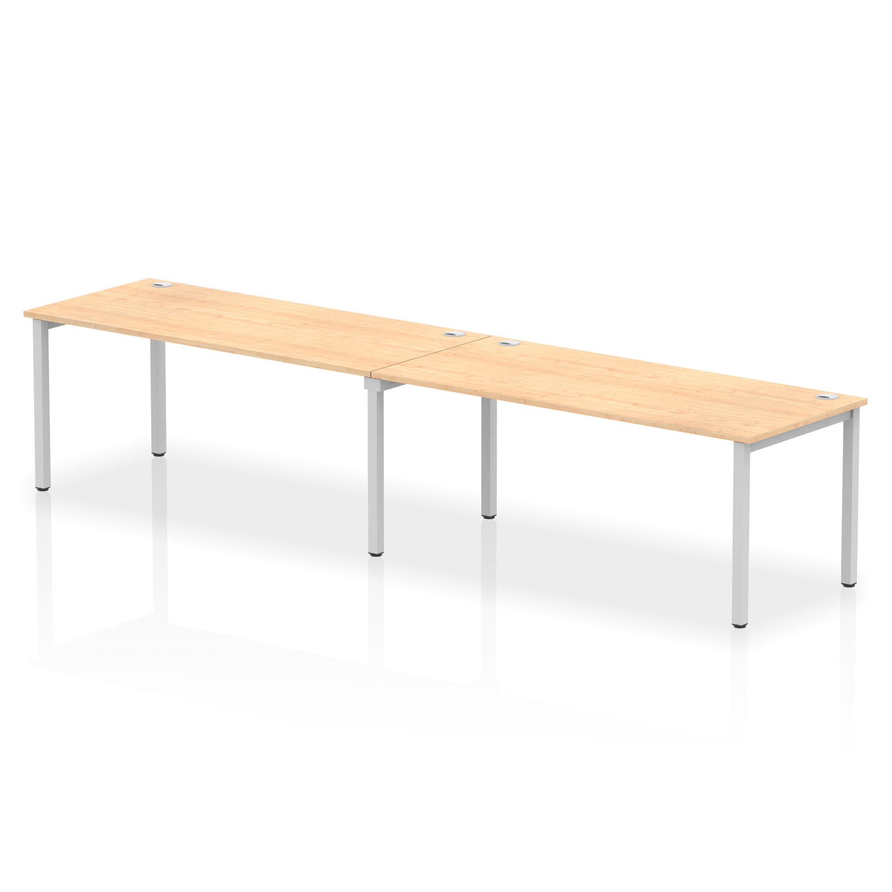 Impulse Single Row Bench Desk - 2 Person