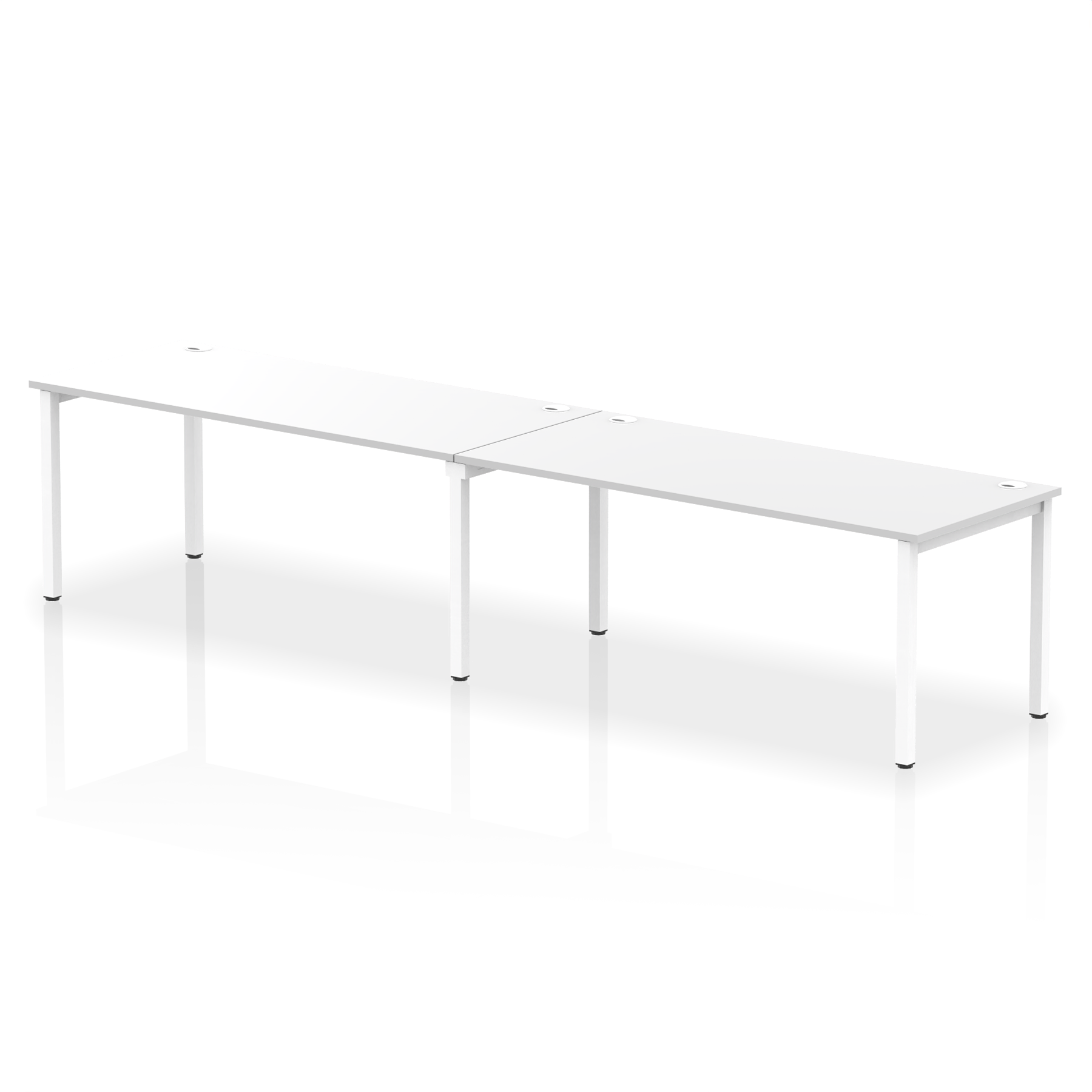 Impulse Single Row Bench Desk - 2 Person