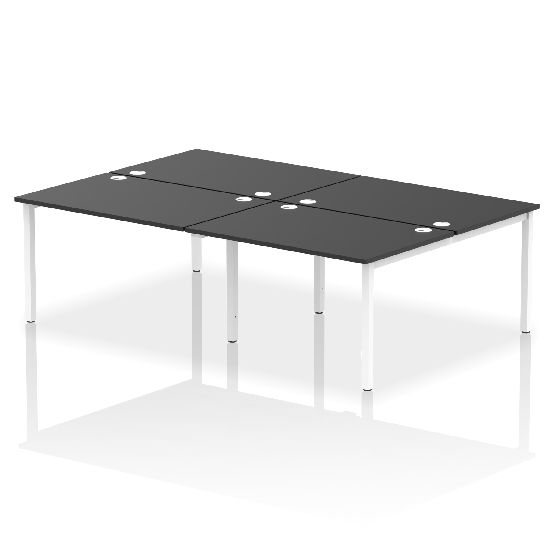 Impulse B2B Bench Desk - 4 Person