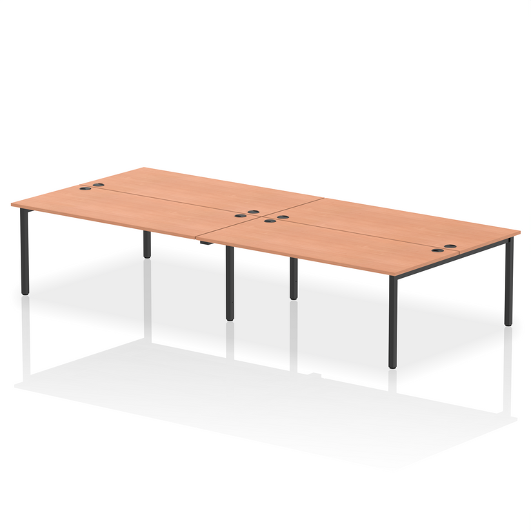 Impulse B2B Bench Desk - 4 Person