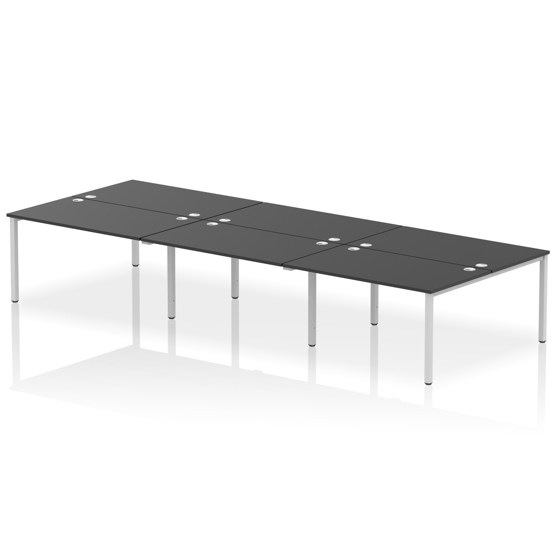 Impulse B2B Bench Desk - 6 Person