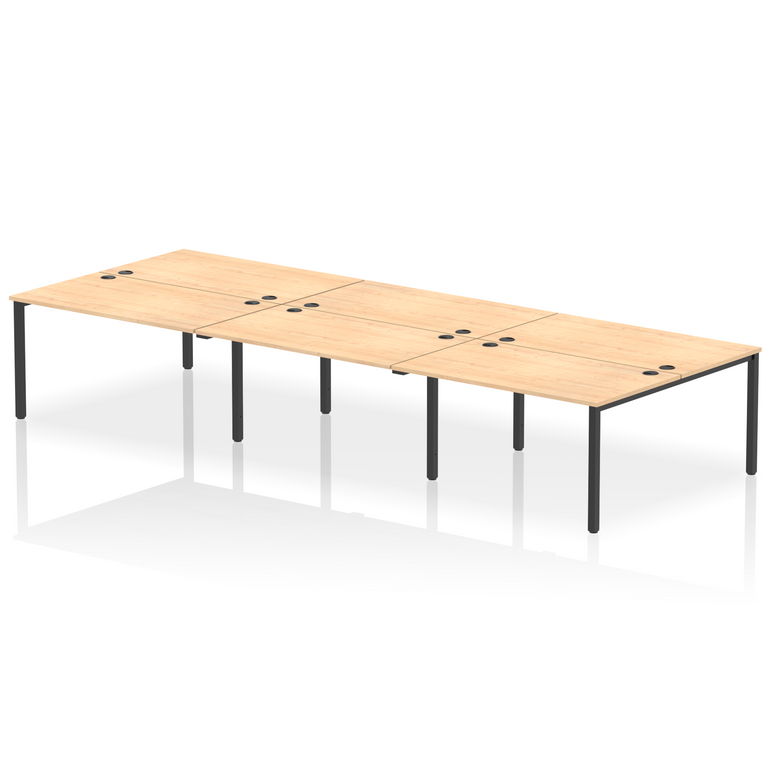 Impulse B2B Bench Desk - 6 Person