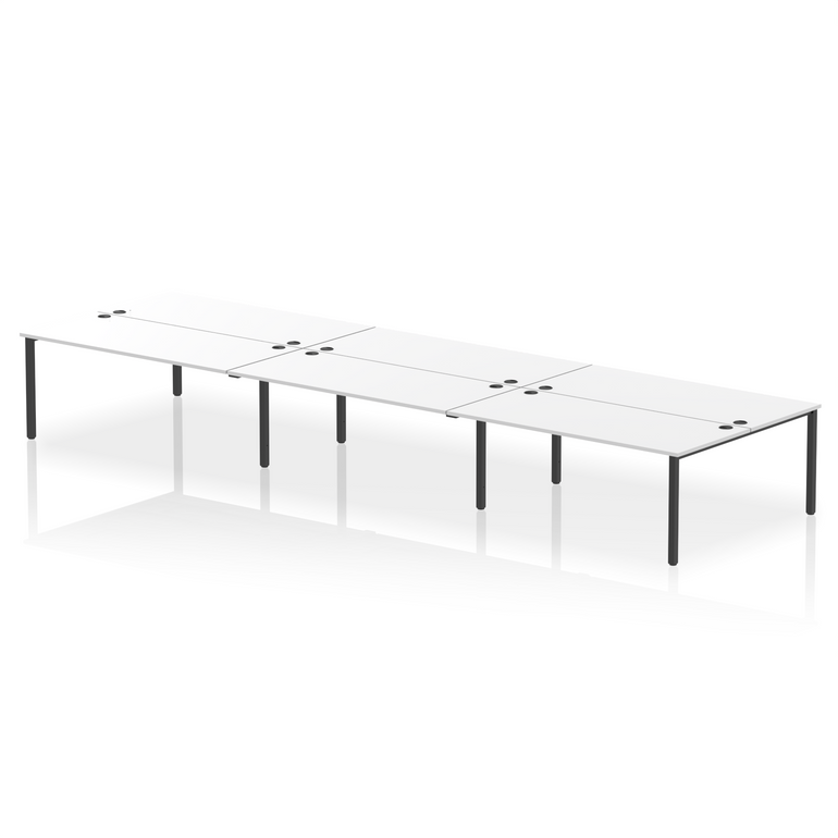 Impulse B2B Bench Desk - 6 Person