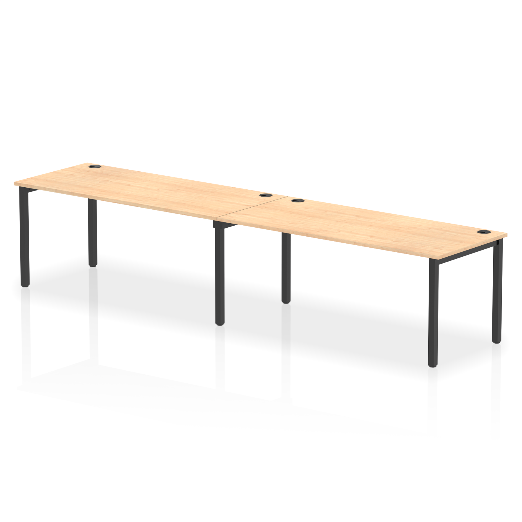 Impulse Single Row Bench Desk - 2 Person