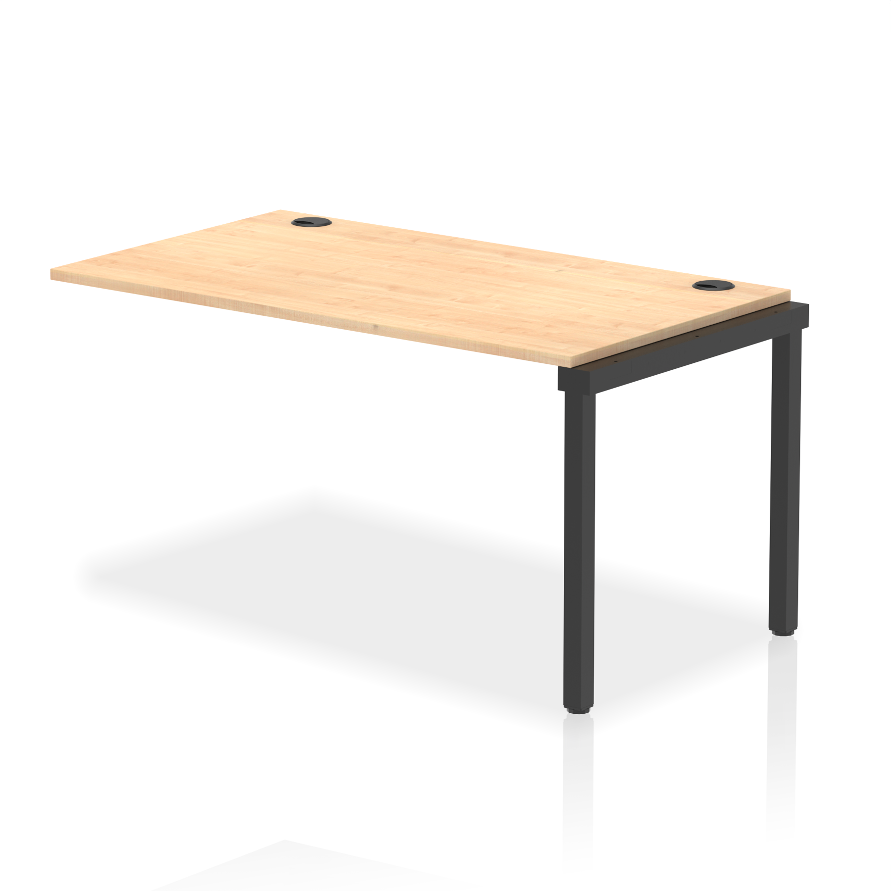 Impulse Single Row Bench Desk Extension Kit