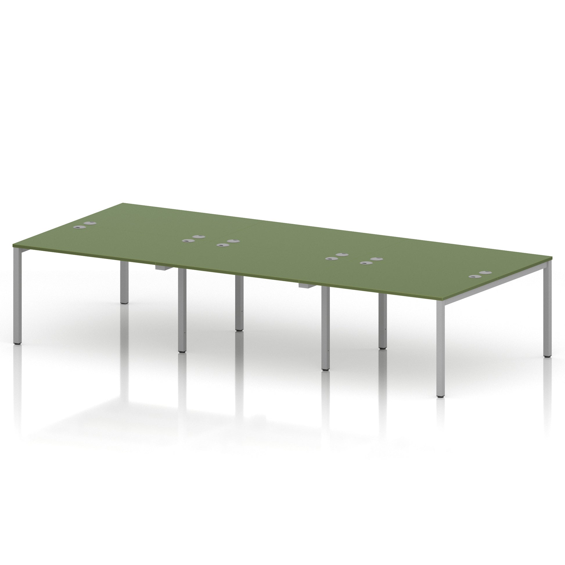 Impulse B2B Bench Desk - 6 Person