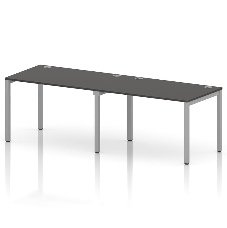 Impulse Single Row Bench Desk - 2 Person
