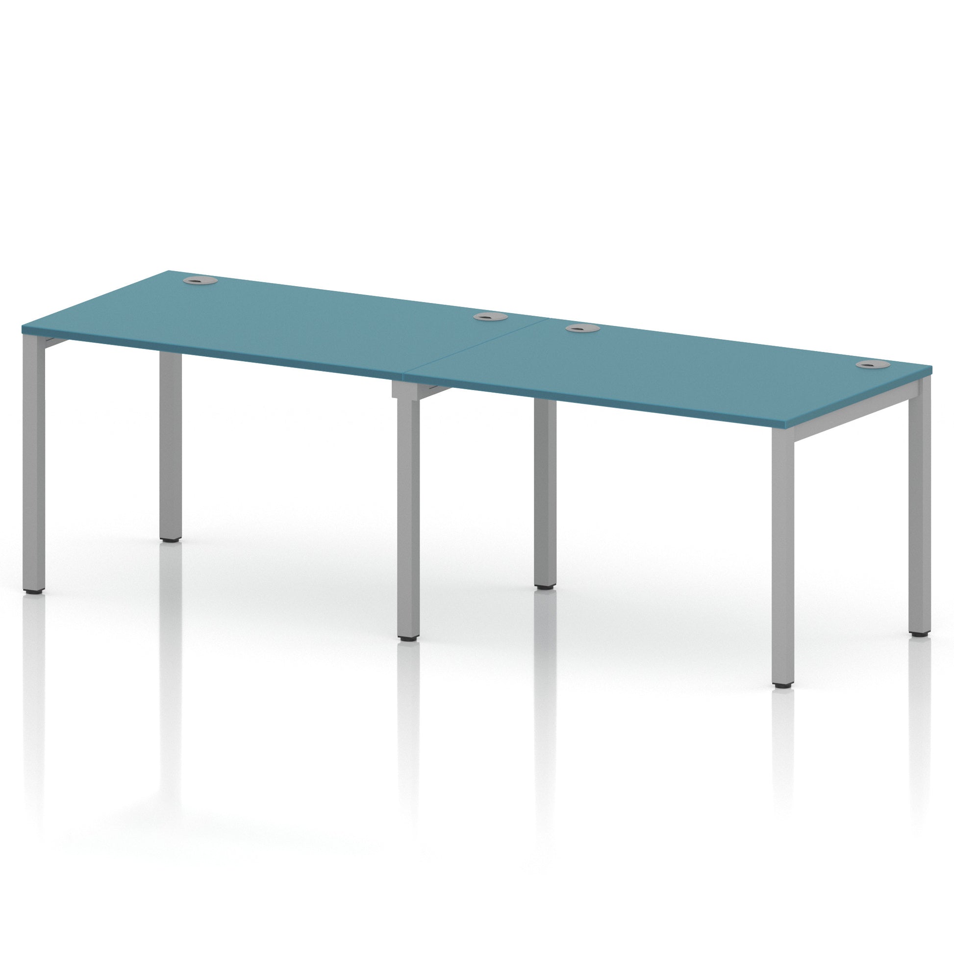 Impulse Single Row Bench Desk - 2 Person