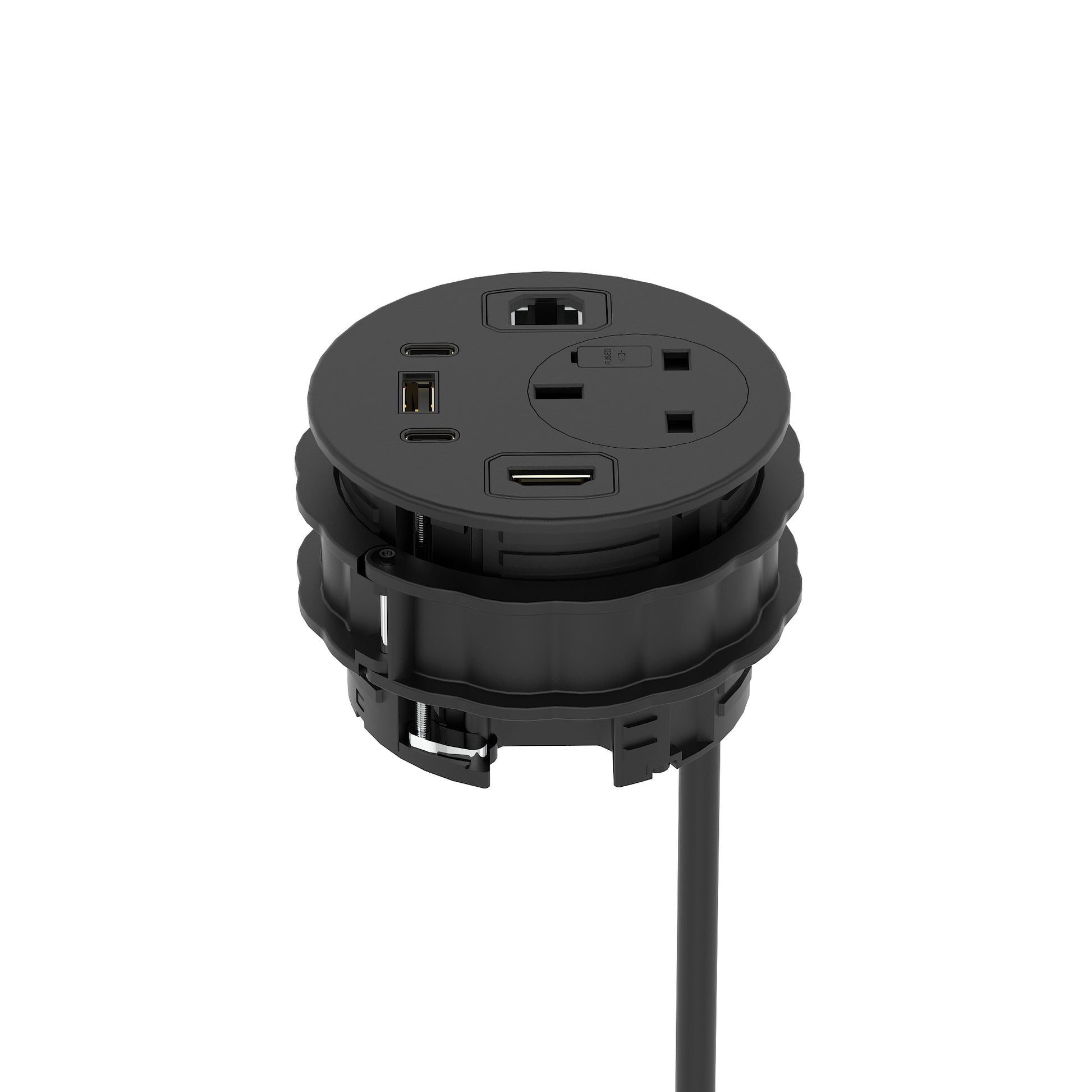 Impulse Round Power Unit Module 1x Socket