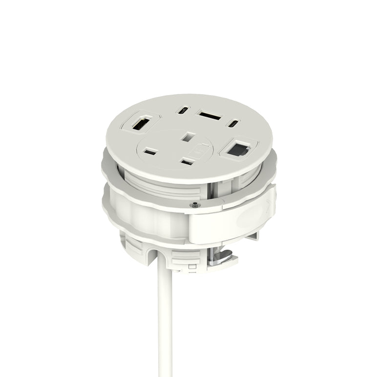 Impulse Round Power Unit Module 1x Socket