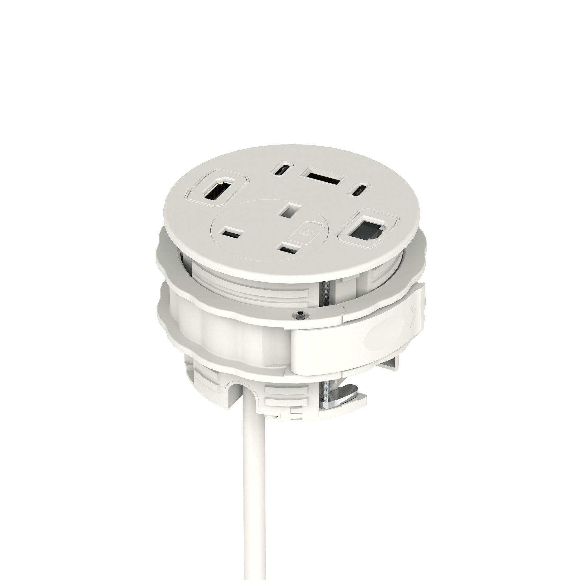 Impulse Round Power Unit Module 1x Socket