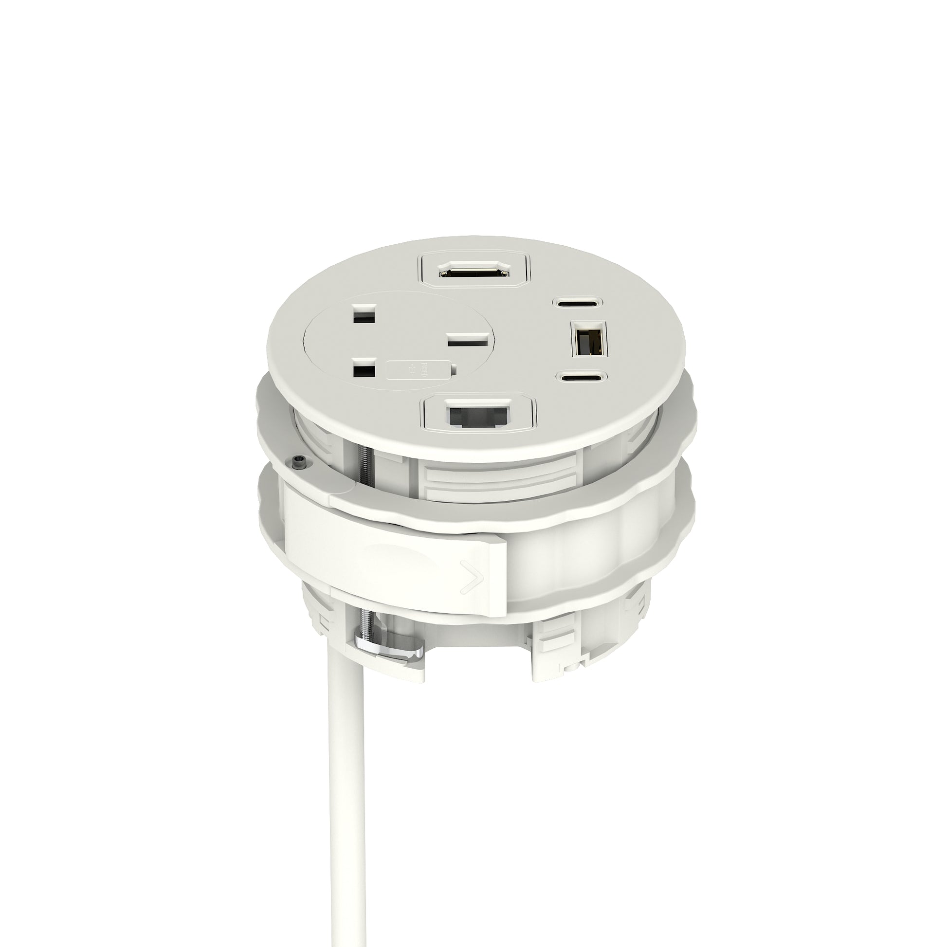 Impulse Round Power Unit Module 1x Socket