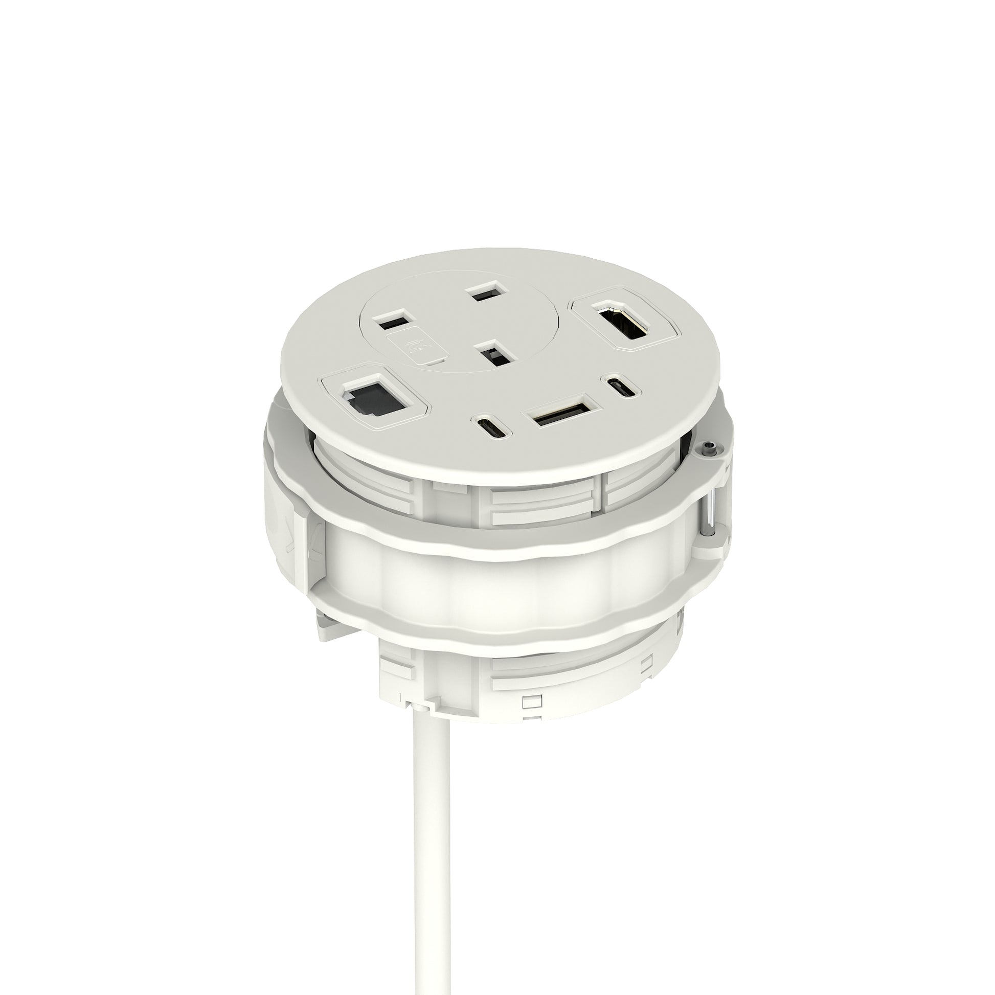 Impulse Round Power Unit Module 1x Socket