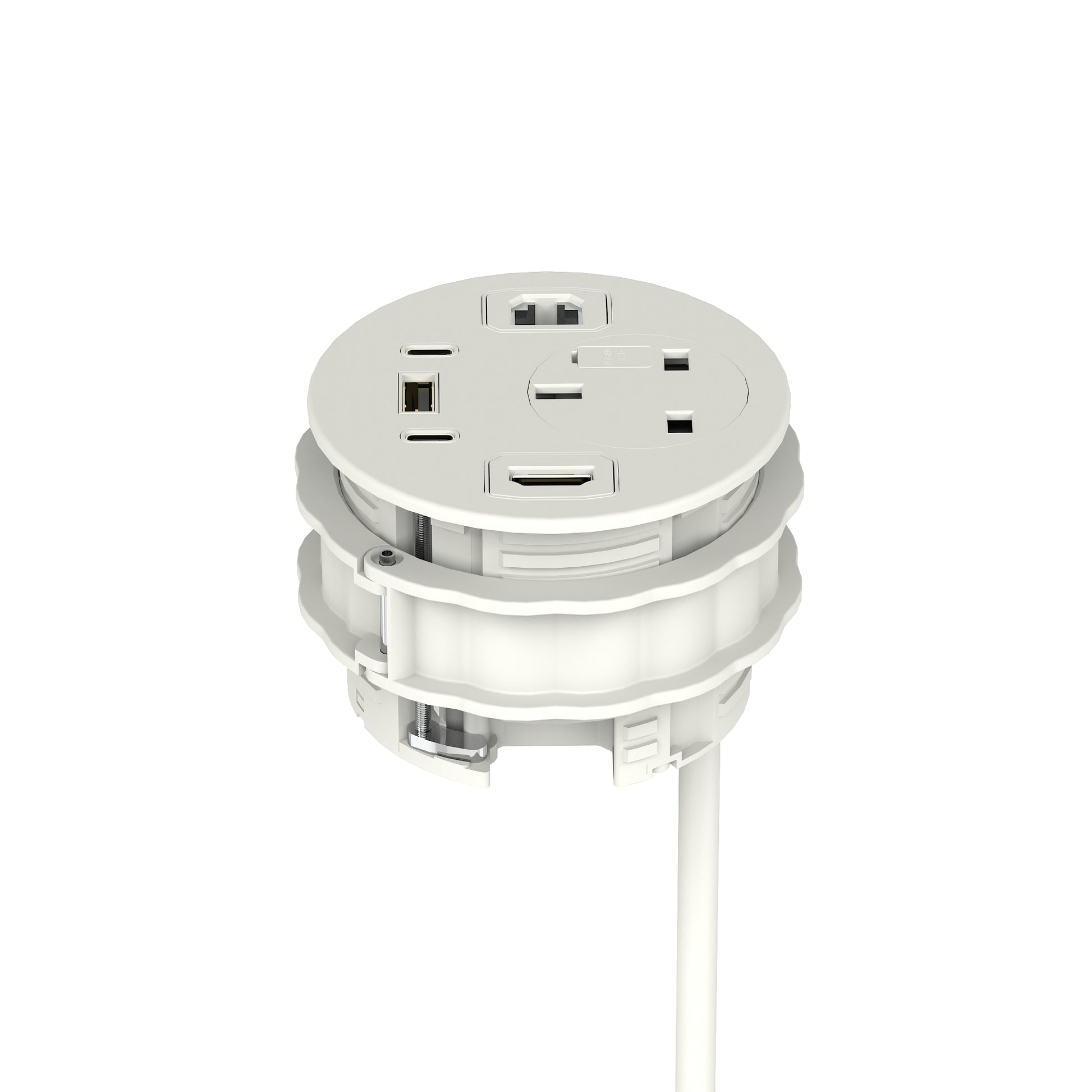 Impulse Round Power Unit Module 1x Socket