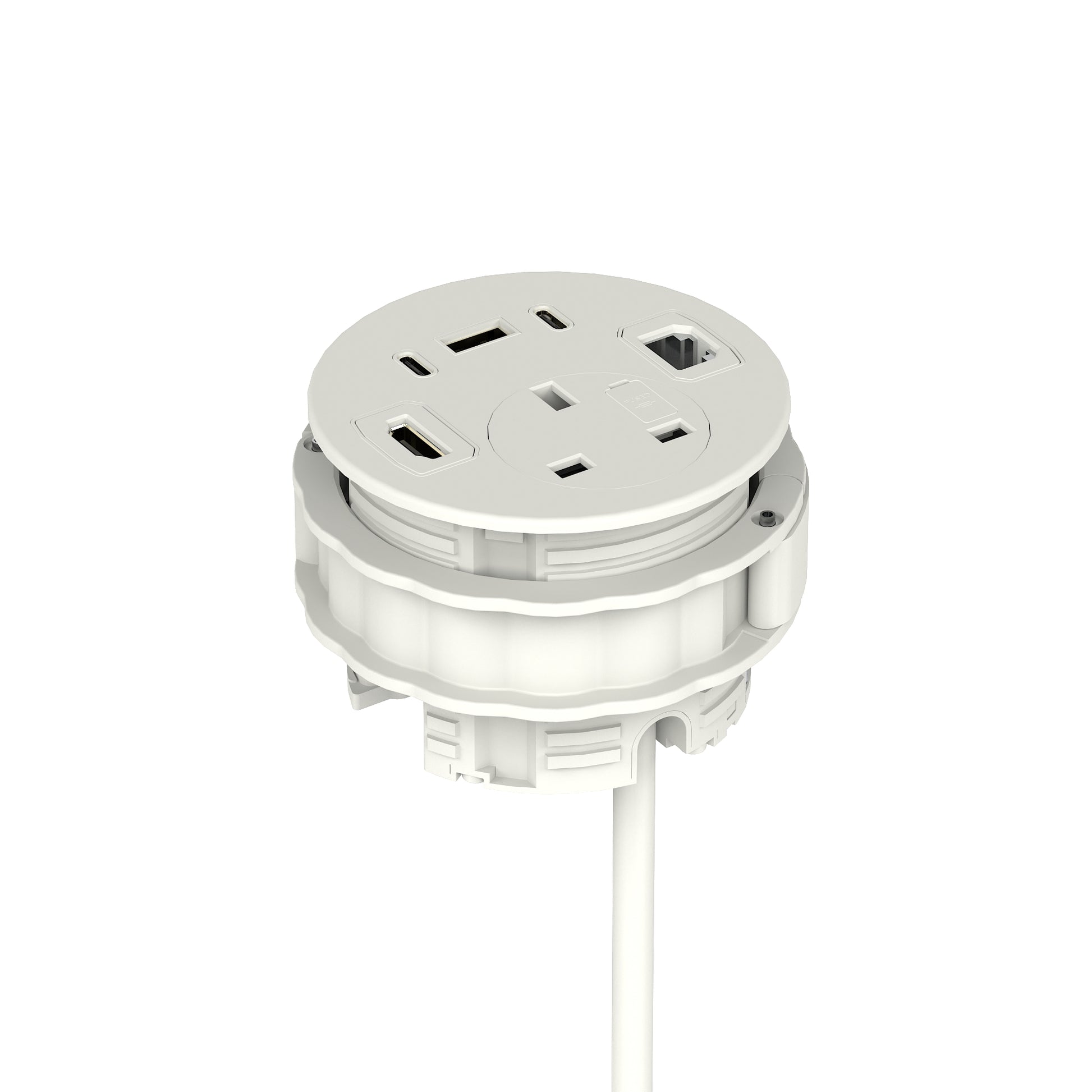 Impulse Round Power Unit Module 1x Socket