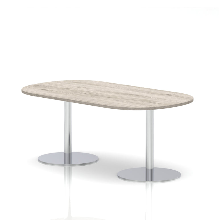 Italia Boardroom Table Silver Leg
