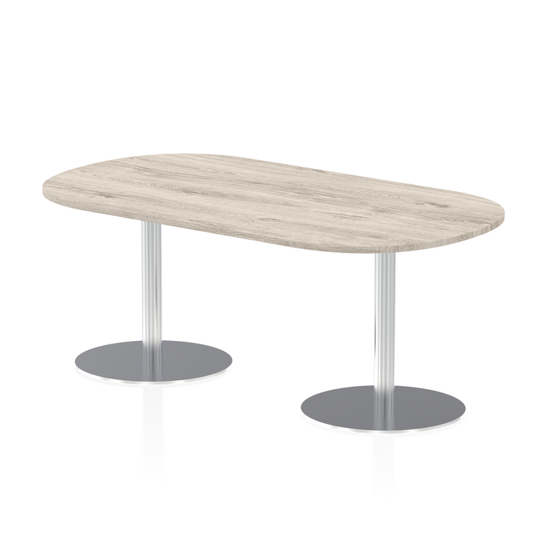 Italia Boardroom Table Silver Leg