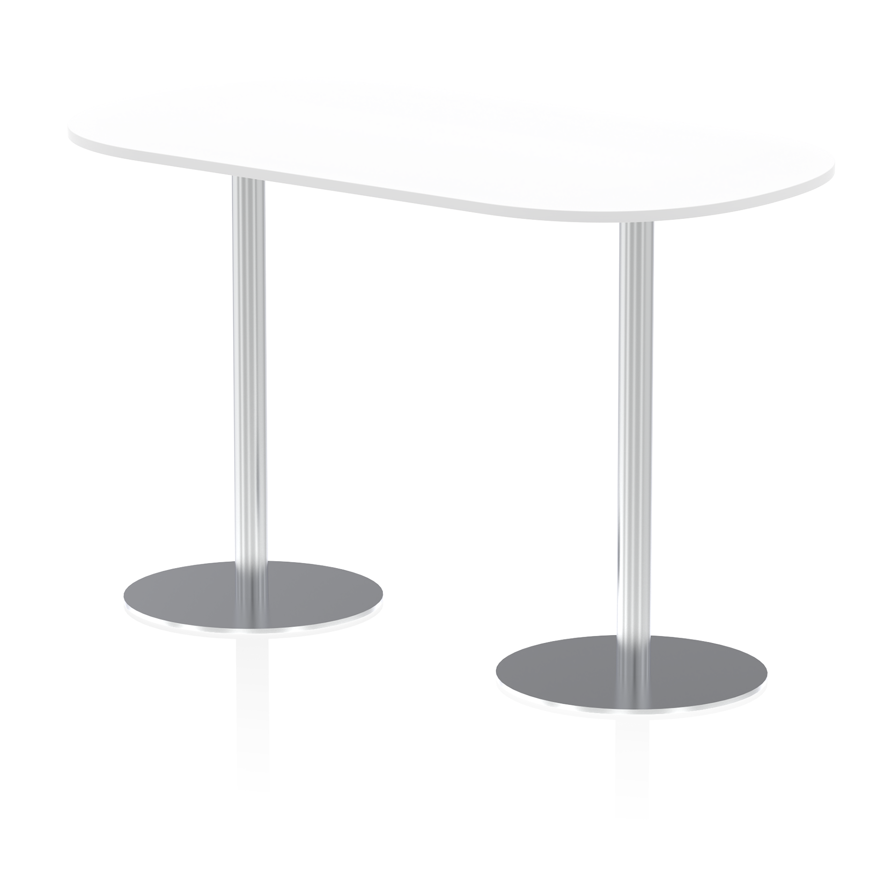 Italia Boardroom Table Silver Leg