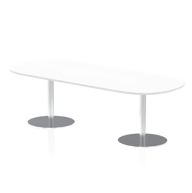 Italia Boardroom Table Silver Leg