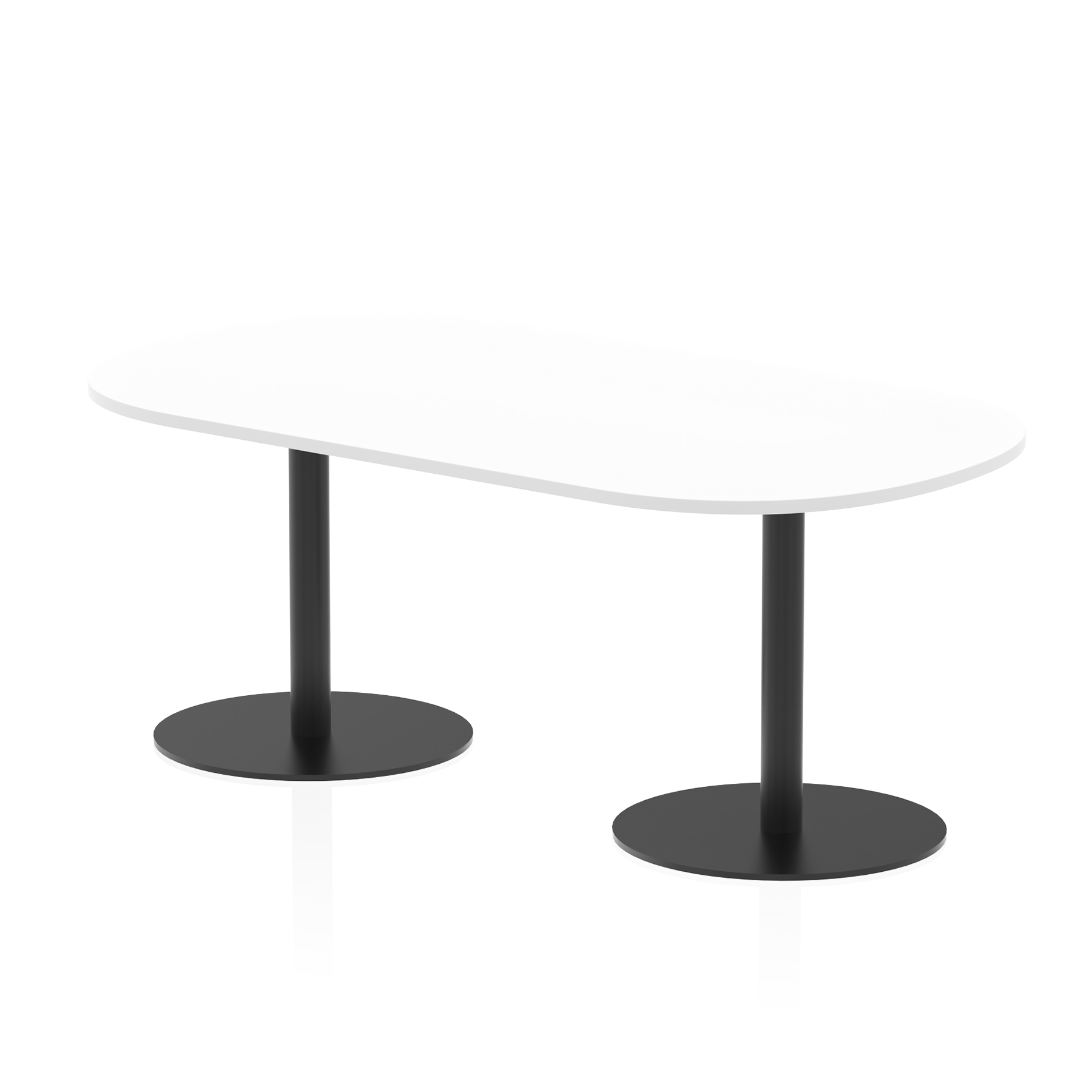 Italia Boardroom Table Black Leg