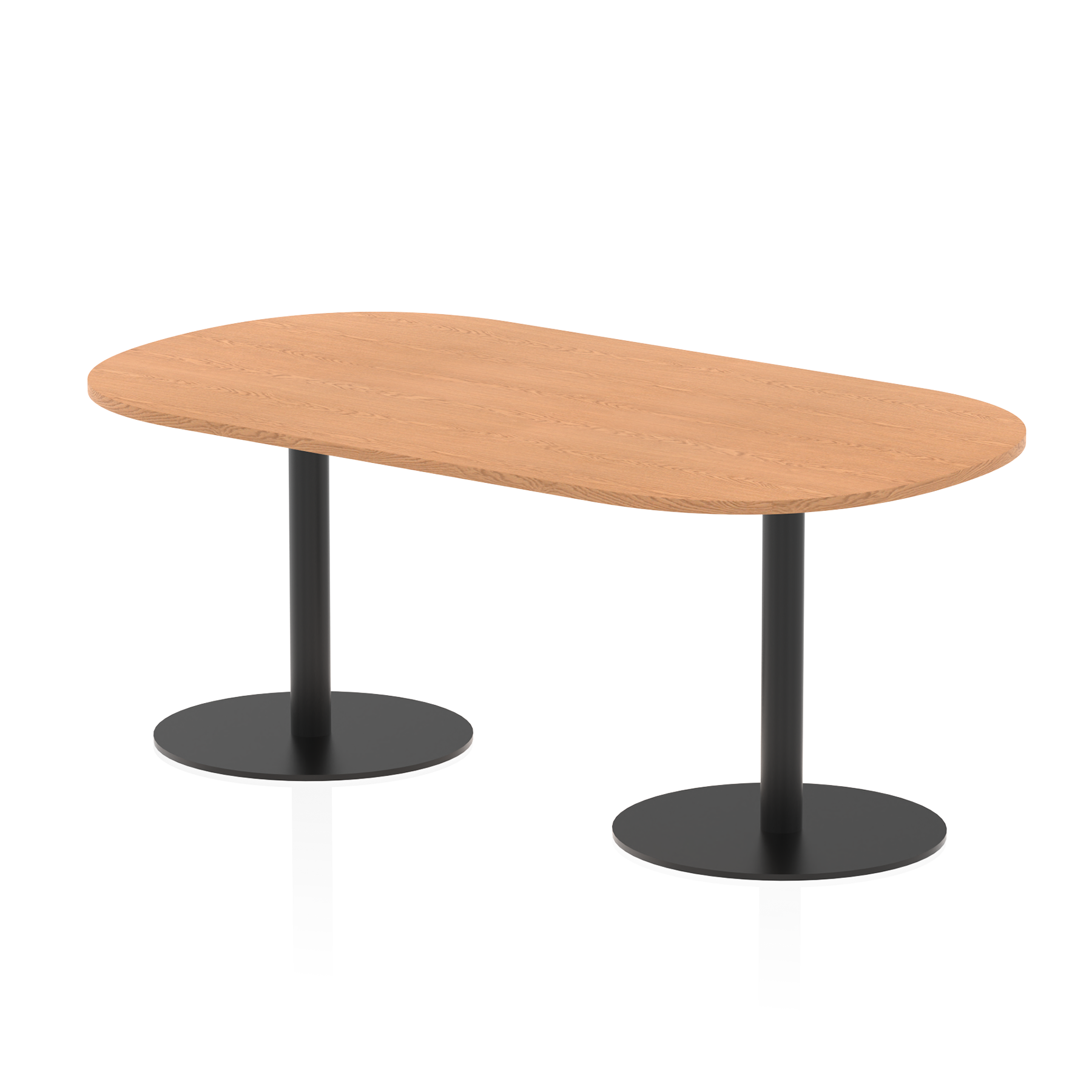 Italia Boardroom Table Black Leg