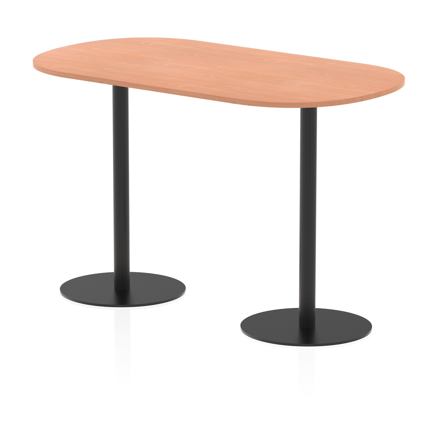 Italia Boardroom Table Black Leg